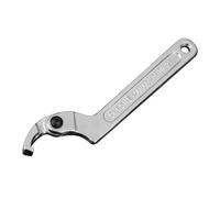 C Spanner Wrench | 19-51 mm Chrome Vanadium C Pin Adjustable Hook Tool | Clé à molette réglable pour mécanicien de moto et vélo