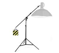 c Stand,Support d'Éclairage Supérieur en Aluminium,Bras d'Éclairage Suspendu,avec Vis De 1/4 Et 3/8 Pouce,380cm/150inch,Poids Maximum 5kg,pour Boîtes à Lumière,Éclairages De Studio,Stroboscopes