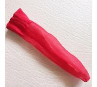 C-String Transparent pour Homme Nylon Lisse(Red JJ closed sheath) | Nylon lisse et transparent, design C-string bretelles, confort minimaliste, taille unique homme