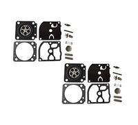 C·T·S Kit de réparation/reconstruction de carburateur remplace Zama RB-145 pour tronçonneuse Husqvarna Airhead Zama C1M-EL37A C1M-EL37B (lot de 2)