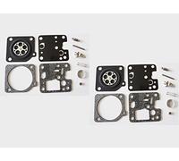 C·T·S Kit de réparation/Reconstruction pour carburateur Remplace ZAMA RB-240 pour Tondeuse Echo ZAMA RB-K112 RB-K113 RB-110127A (Lot de 2)