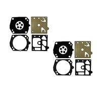 C·T·S Kit joint de carburateur et diaphragme remplace Wal bro D22-HDA pour Echo 510 550 5000 Husqvarna 257 250R Homelite 300 MC Culloch Poulan Shindaiwa Hon da (lot de 2)