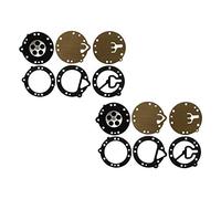 C·T·S Lot de 2 joints de carburateur et diaphragme de rechange Tillotson DG-4HL/R pour carburateur Tillotson HL-287B HL-314A HL-314E HL-339A HL-363C