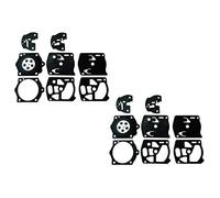 C·T·S Lot de 2 joints de carburateur et diaphragme pour Walbro D10-WS pour Stihl 051 076 Partner S50 F55 F65 P7000 K1200