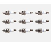 C·T·S Lot de 9 bougies d'allumage pour moteurs Robin 139-2 Remplace NGK-CMR6A
