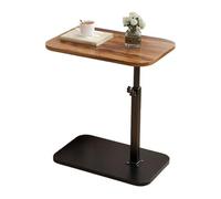 C TABLEAU C - Bureau latéral pivotant à 360 degrés, plateau de canapé de hauteur réglable | Soupchoir à accoudoir compact, plate-forme d'ordinateur portable portable, meubles de salon dans une petite
