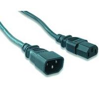 C-TECH Cordon d'alimentation, rallonge, 1,8m VDE 220/230V power