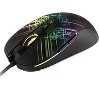 C-TECH Dusk/cercle/optique/droitier/3 200 DPI/sans fil USB/noir