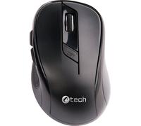 C-TECH Mouse WLM-02/Ergonomic/Optical/Right-handed/1 600 DPI/Wireless USB/Black