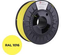 C-TECH PREMIUM LINE filament d'impression, PLA, jaune soufre, RAL1016, 1,75mm, 1kg