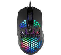 C-TECH Scarab/Noir/Optique/Droitier/7 200 DPI/Filaire USB/Noir
