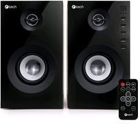 C-TECH SPK-550/Stéréo/20W/Marron