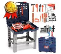 C® Tempsa 69pcs Enfants Jouets Outil De Réparation Valise Electrique Simulée Pliable Boîte Garçon Imaginatif Jeu De Rôle Cadeaux Noë