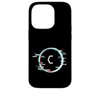 C Test Image Nerd Gamer Snatch Trouble Erreur Coque pour iPhone 14 Pro
