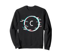 C Test Image Nerd Gamer Snatch Trouble Erreur Sweatshirt