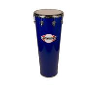 Percussions brésiliennes CONTEMPORANEA C-TIB02AZ TIMBAL 14 X 90CM BOIS BLEU Timbal