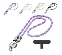 C to C 240w Charging Cable with Wearable Bracelet Design,Portable Fashion Fast Charger Cable, 480mbps Data Transfer & Phone Charger, Braided Nylon for Laptop, Tablet, Phone (Pink,1.2m/47.24in)