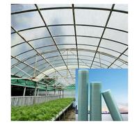 C Toiture en polycarbonate laminé pour jardin, terrasse, balcon et abri auto - Durable et résistant aux UV - 0,7 x 4 m - Idéal pour une utilisation agricole et projets en extérieur