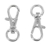 C' top Porte-clés Mousquetons Argentés : X4