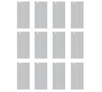 C-U Set d'accessoires pour Lefant N3 Set de rechange : 12 filtres HEPA et 12 éponges filtrantes, pour N3 Robot Aspirateur Lave-Vaisseau