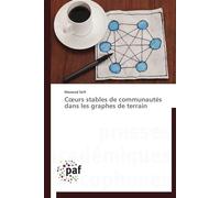 C urs stables de communautés dans les graphes de terrain - SEIFI-M - P.academiques Francophones - broché - Essai