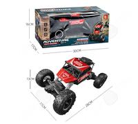 C Voiture télécommandée 28,5x17x13cm véhicule tout-terrain télécommandé à grande vitesse 2.4G 4WD drift car model stunt car buggy