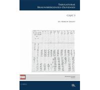 C XXV. Tabulaturae Braunsbergenses-Olivenses partie 3
