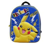 Pokémon Sac à dos MC-514-PK Pikachu 3D 30 cm enfant unisexe sans chariot Taille unique