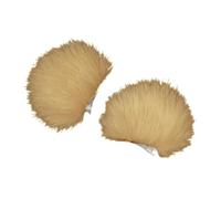 C0sp1ay Pince à cheveux en fourrure - Barrettes d'oreilles d'ours pour femme et fille des années 2000 An1me - Clip latéral - Accessoire de fête à thème