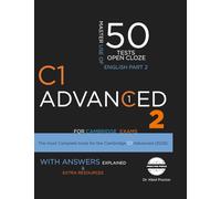 C1 ADVANCED Use of English (Open Cloze Part 2) - Volume 2: 50 More Practice Tests for the Cambridge Exam