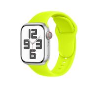 C1 pour Bracelet Apple Watch Ultra 2/Ultra/SE/Series11 10 9 8 7 6 5 4 3(49mm 46mm 45mm 44mm 42mm 41mm 40mm 38mm) Sport,Femme-Style Original&Compatibilité Universelle，Jaune Fluorescent