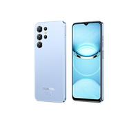 C1 Téléphone Portable 6.52, 5150mAh, 16(4+12)Go+128Go, 13MP+5MP,Empreinte digitale/Dual SIM 4G smartphone-199g-bleu