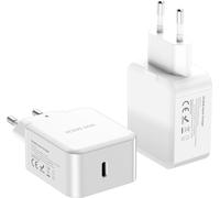 C100 Tête de charge High-Power Type-c Chargeur rapide pour téléphone PD 30w (eu Plug) Blanc