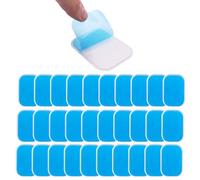 C100AE 60PCS EMS Gel Pad pour Ceinture de Abdominale, Électrodes Remplacement de Gel Feuille, Feuille Gel de Rechange de Formateur EMS pour Electrostimulateur Musculaire Appareil ABS