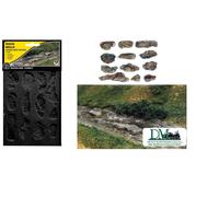 C1246 Woodland Scenics Moule en Caoutchouc pour Creazione Roches Avec Max