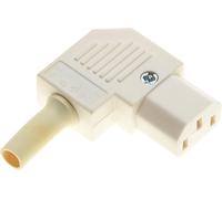 C13 10A Right Angle IEC Receptacle-IEC320 C13,3 Port Connector,Power Adapter,Plug Pins