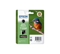 Epson Cartouche ""Martin-pêcheur"" - Encre UltraChrome Hi-Gloss2 NM; Epson Cartouche ""Martin-pêcheur"" - Encre UltraChrome Hi-Gloss2 NM, Noir mat, Epson, - Epson Stylus Photo R2000, C13T15984010, Jet