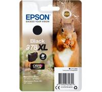 Epson Squirrel Singlepack Black 378XL Claria Photo HD Ink