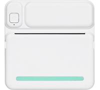 C19 Imprimante de poche portable, imprimante d'étiquettes thermiques sans fil Bluetooth, imprimante avec faux titre, prend en charge l'impression de photos/documents/notes, vert