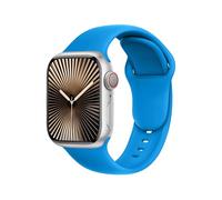 C1B pour Bracelet Apple Watch Ultra 2/Ultra/SE/Series11 10 9 8 7 6 5 4 3(49mm 46mm 45mm 44mm 42mm 41mm 40mm 38mm) Sport,Femme-Style Original&Compatibilité Universelle，Bleu Océan