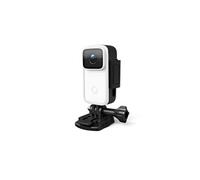 C200 4k wifi mini caméra d'action 1,28 pouces ips tissu blanc