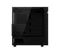 C200 GLASS - Tour - ATX - panneau latéral fenêtré (verre trempé) - pas d'alimentation (ATX) - noir - USB/Audio