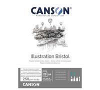 Canson Bloc Bristol, A4, 250 G/M2, Blanc