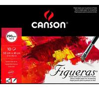 [C200857222] CANSON Bloc papier dessin "Figueras", 410 x 330 mm, 290 g/m2