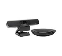 C20Ego Attach - Kit de vidéo-conférence (haut-parleur de téléphone, camera) - noir, Noir réglisse