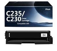 C230 / 235 Remplacement de Cartouche de Toner Compatible pour l'imprimante Xerox C230 / C235, Cartouche de Toner Noire à Haute Capacité (1500/3000 Pages),Black-2500pages