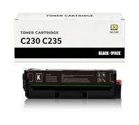 C230 C235 Cartouche de Toner de Remplacement pour Xerox - sans Puce - Haute capacité - Noir ~3 000 Pages / Couleur ~2 500 Pages - pour 006R04391 006R04392 006R04393 006R04394,BK