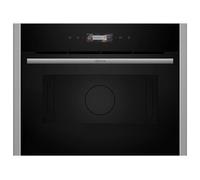 Neff C24GR3XN1 micro-onde Noir, Acier inoxydable Micro-ondes grill Intégré 36 L 1000 W