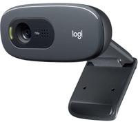 C270 (Old) | Webcam HD 720p/30fps, micro réduction bruit, Skype, FaceTime, Hangouts, WebEx, PC/Mac - Gris