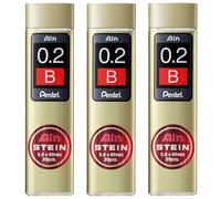 Pentel C272W-B Mines pour Porte-mines Tracé 0,2 mm Densité B